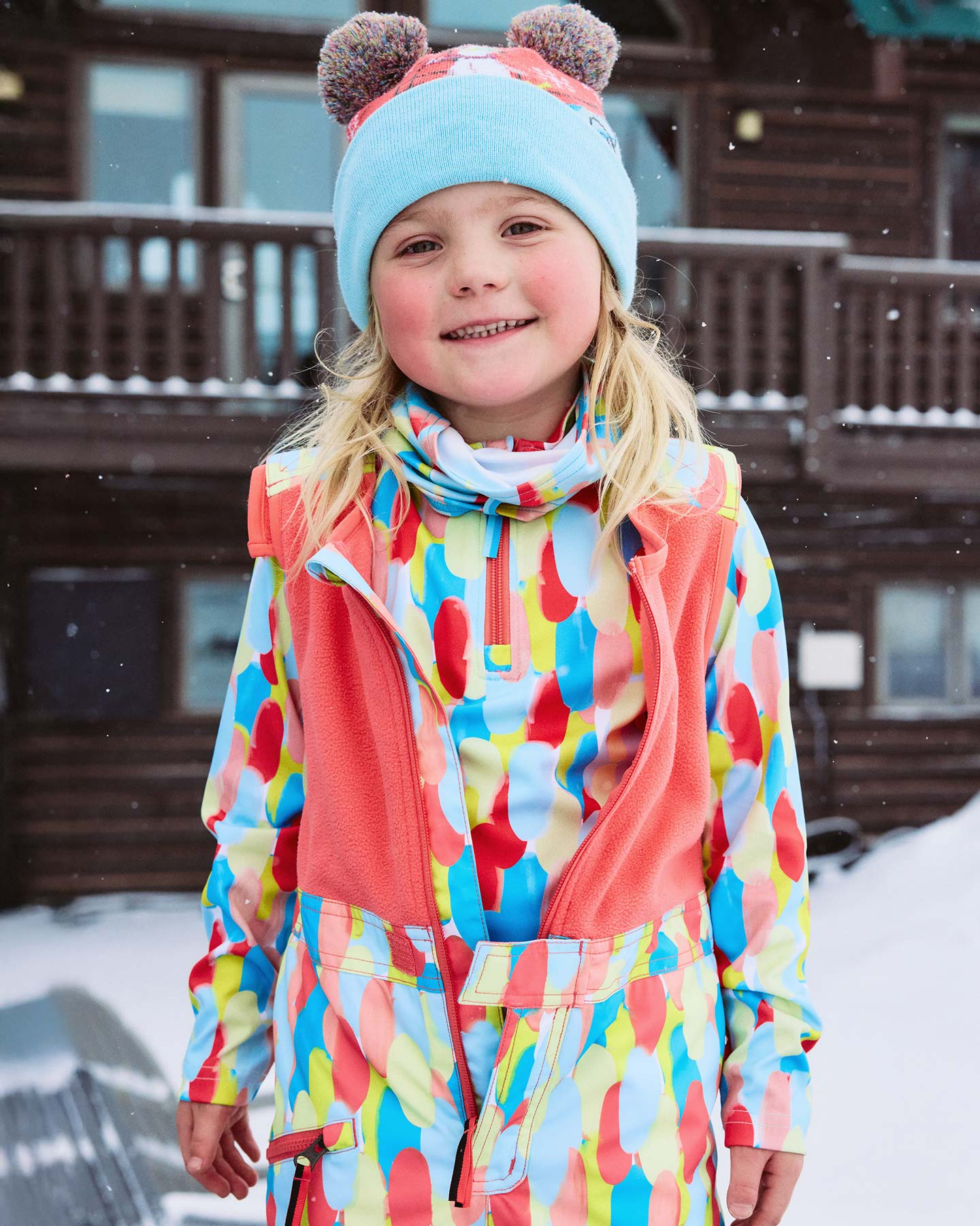 Little Kids' Expedition Pants - Coral Haze Sprinkles – Spyder