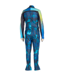 Multicolored wetsuit on a white background