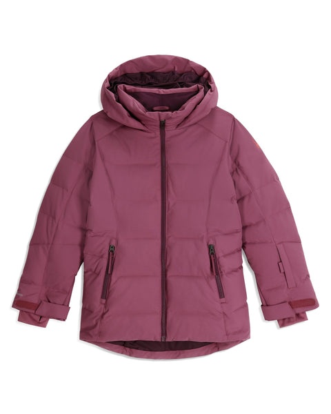 Girls Zadie Jacket - Acai – Spyder