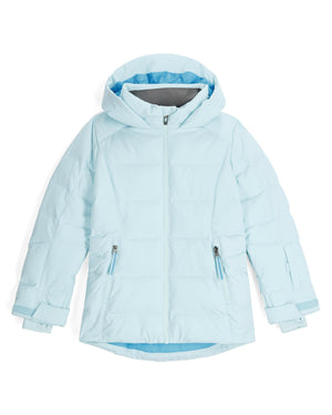 Girls Zadie Jacket - Crystal Blue