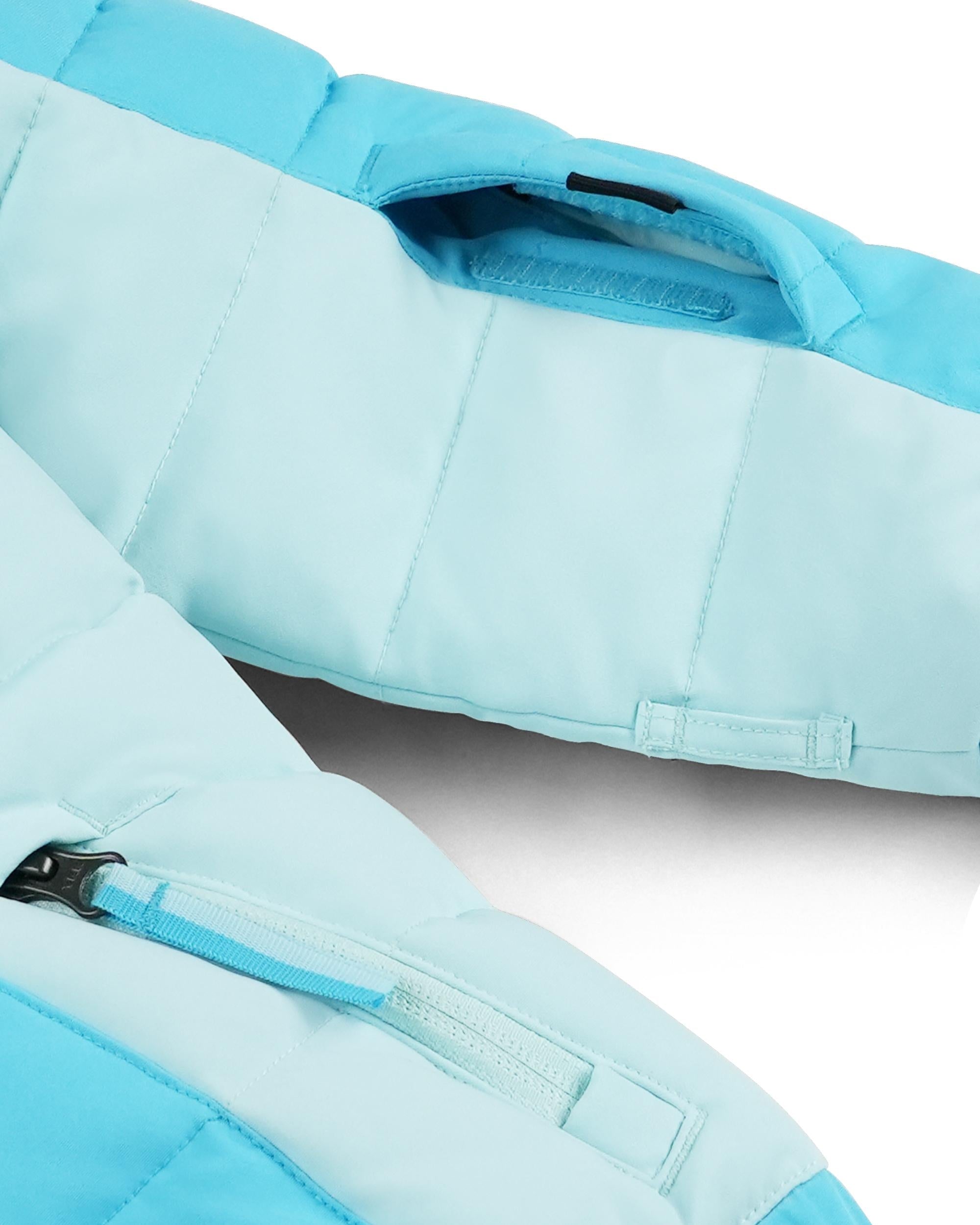 Little Girls Zadie Jacket - Cyan Blue – Spyder