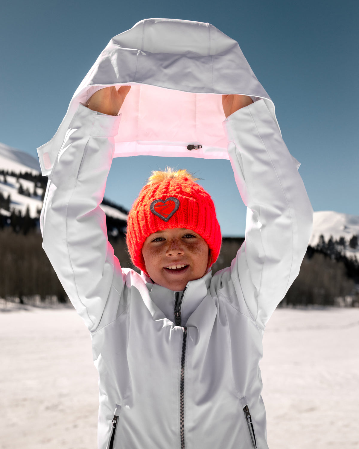 Girls' Lola Jacket - White