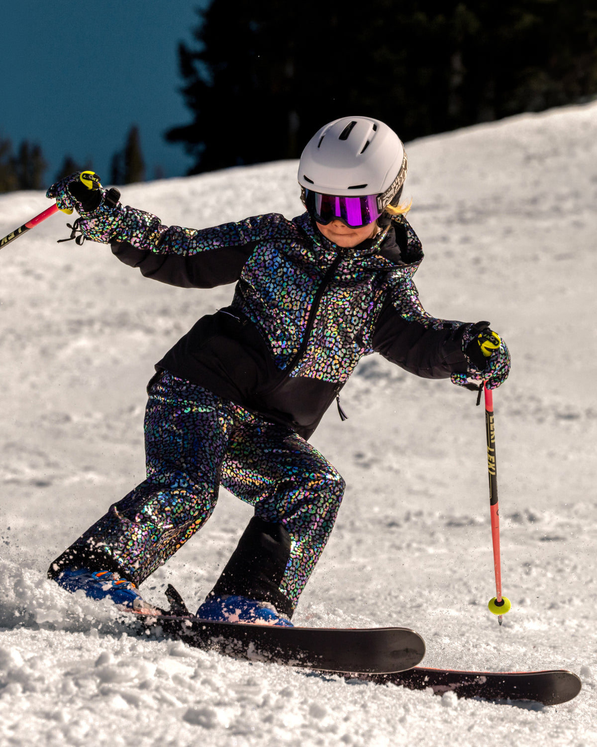 Girls' Conquer Jacket - Leopard