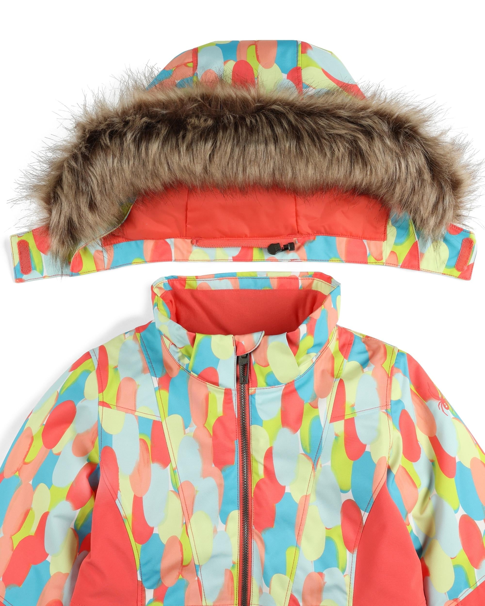 Little Girls' Lola Jacket - Coral Haze Sprinkles – Spyder