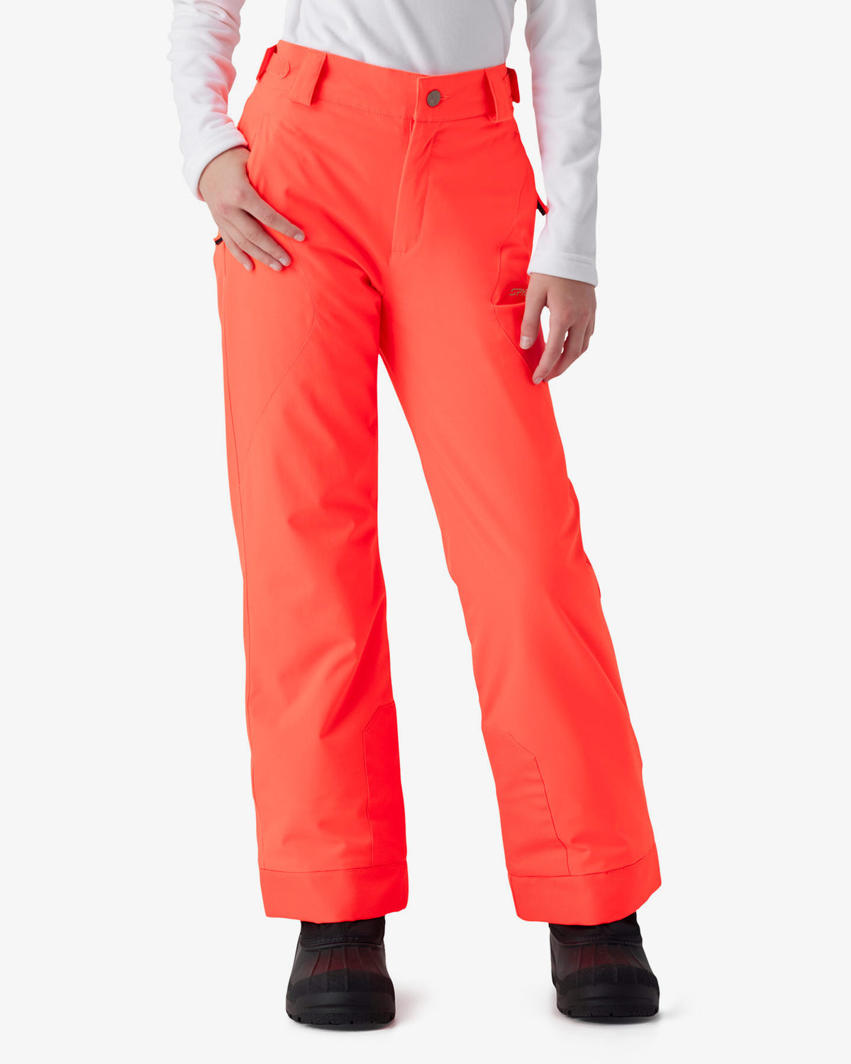 Girls' Olympia Pants - Electric Coral