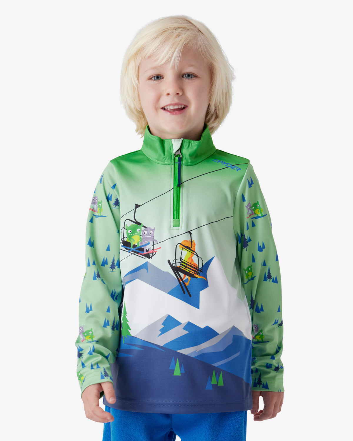 Boys' Challenge 1/2 Zip