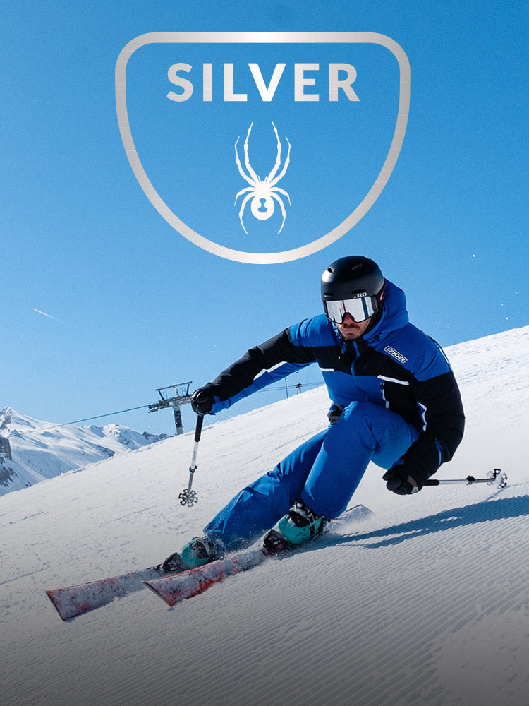 Spyder Calcetines de esquí Pro Liner para hombre
