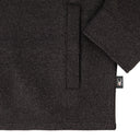 Mens Sweater Fleece Shacket - Pewter