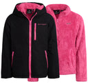 Girls' 3-in-1 Jacket - Black