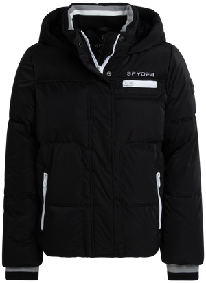 Girls Puffer Jacket - Black