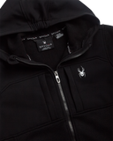 Boys Sweater Fleece Jacket - Black