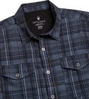 Men's Seaside Collared Shirt - Black