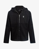 Boys' Sweater Fleece Jacket - Black