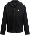 Boys Sweater Fleece Jacket - Black