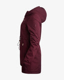 Women's Long Spyder Lite Jacket - Burgundy