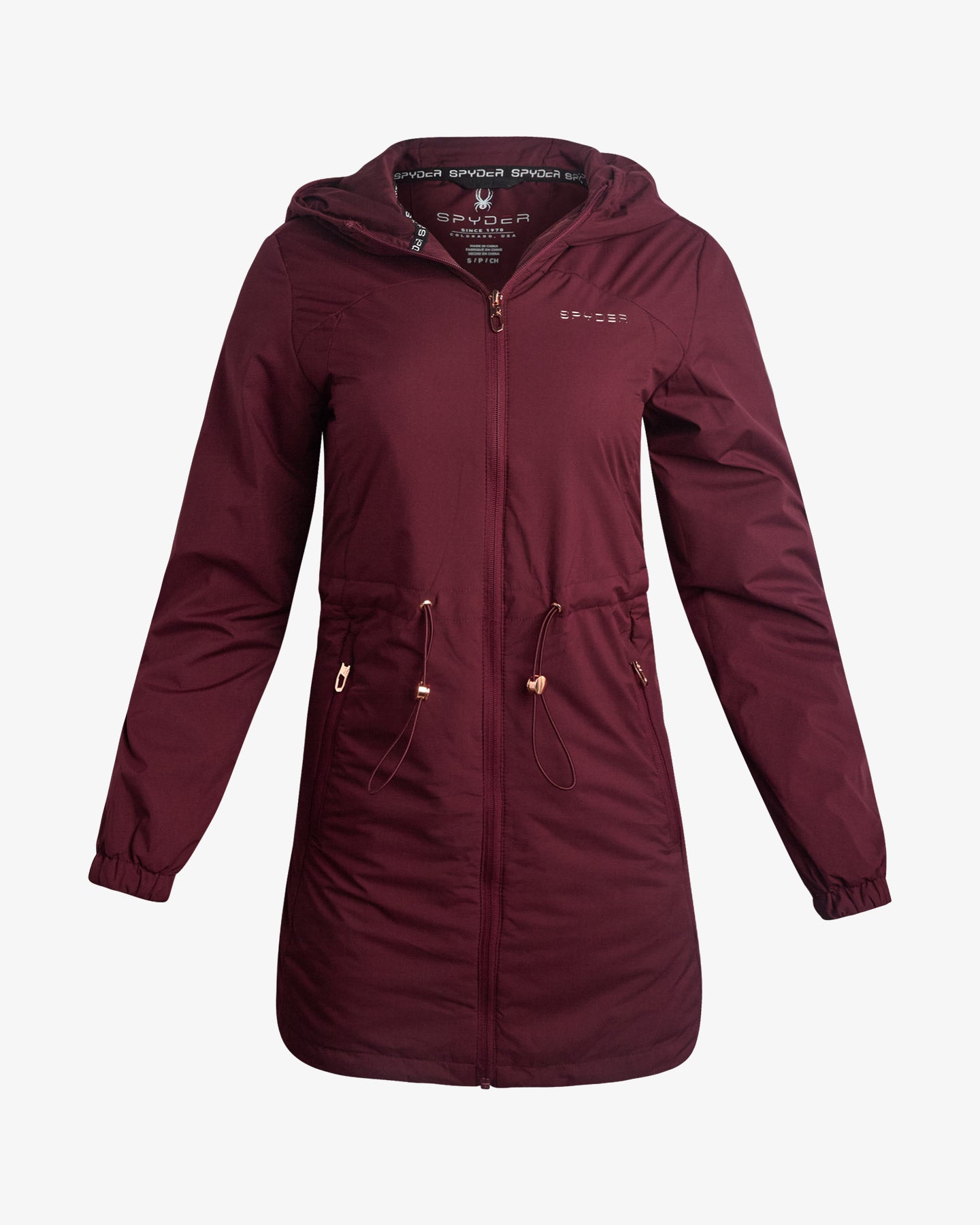 Women's Long Spyder Lite Jacket - Black