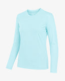 Women's Sunbeam Long Sleeve Tee - Caspian Sea