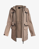 Women's Long Softshell Jacket - Clay