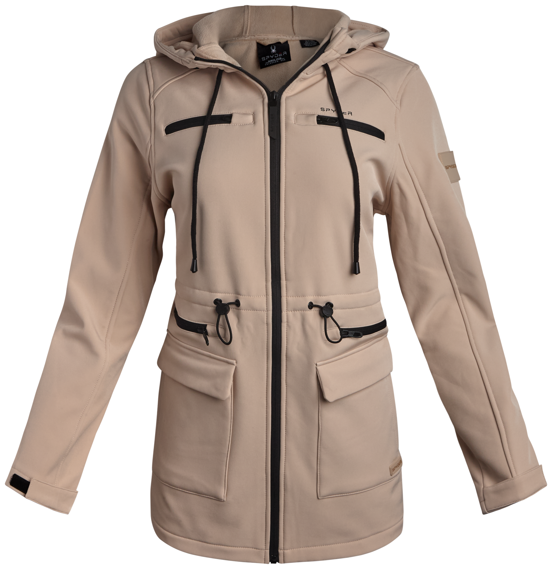 Womens Long Softshell Jacket - Clay – Spyder