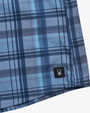 Men's Seaside Collared Shirt- Dusty Blue