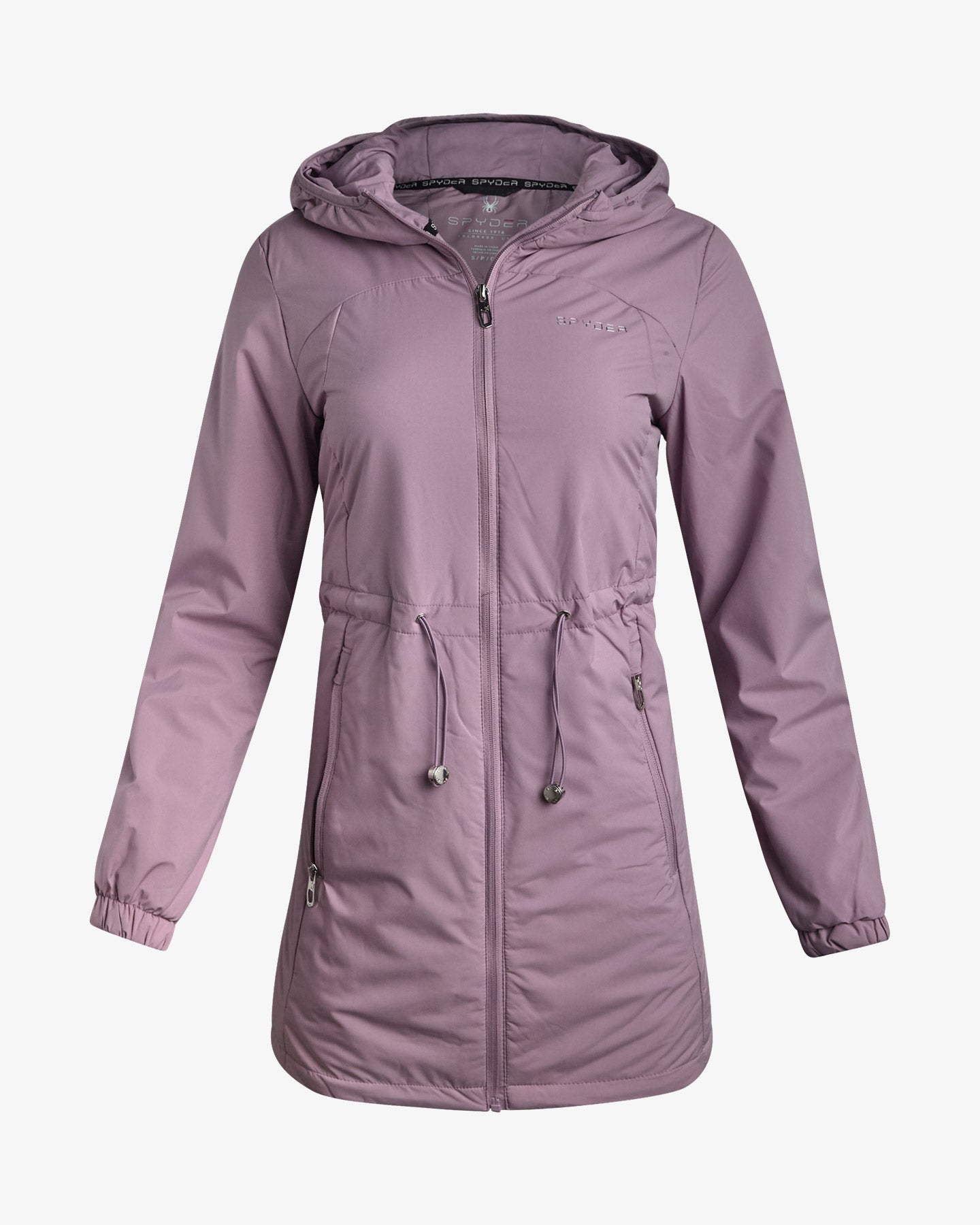 Women's Long Spyder Lite Jacket - Black