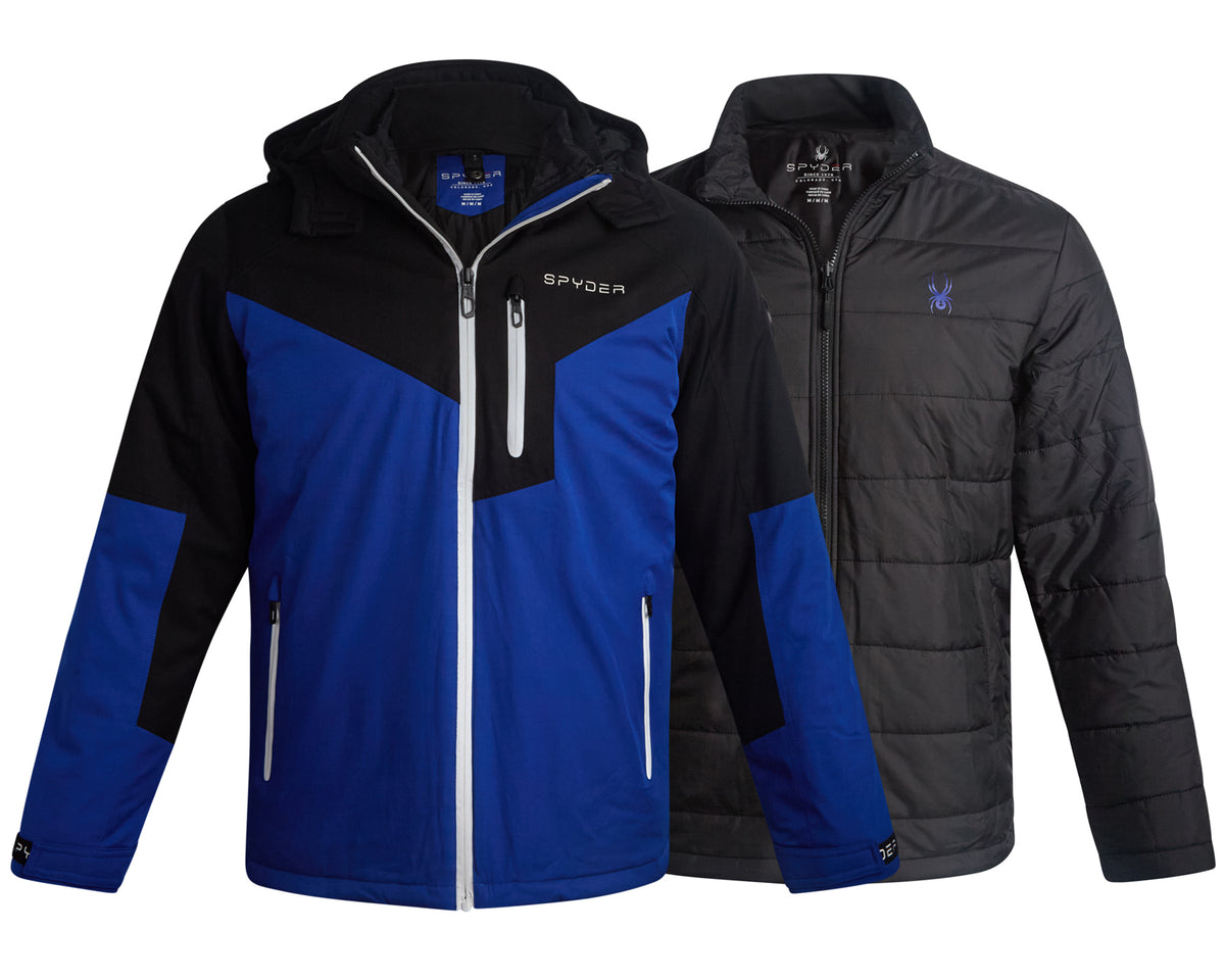 Men's 3 in 1 Jacket - Electric Blue