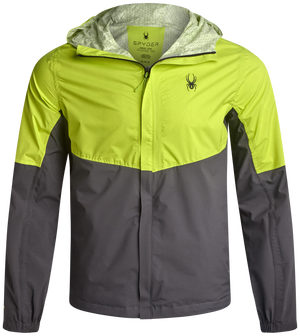 Men's Cloudy Day Rain Jacket - Lime