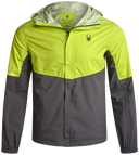 Men's Cloudy Day Rain Jacket - Lime