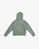Women's Scuba Zip Hoodie - Seagrass
