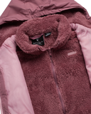 Girls 3-in-1 Jacket - Mauve