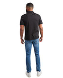 Mens Short Sleeve Interlock - Black