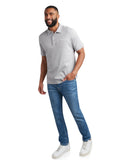 Mens Short Sleeve Interlock - Pewter