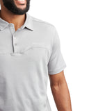 Mens Short Sleeve Interlock - Pewter