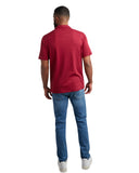 Mens Short Sleeve Interlock - Redwood