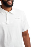 Mens Short Sleeve Interlock - White