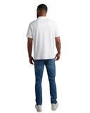 Mens Short Sleeve Interlock - White