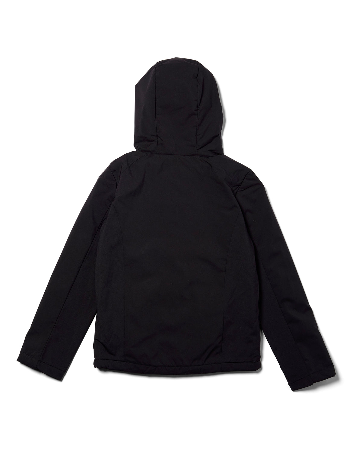 Black hoodie on a white background