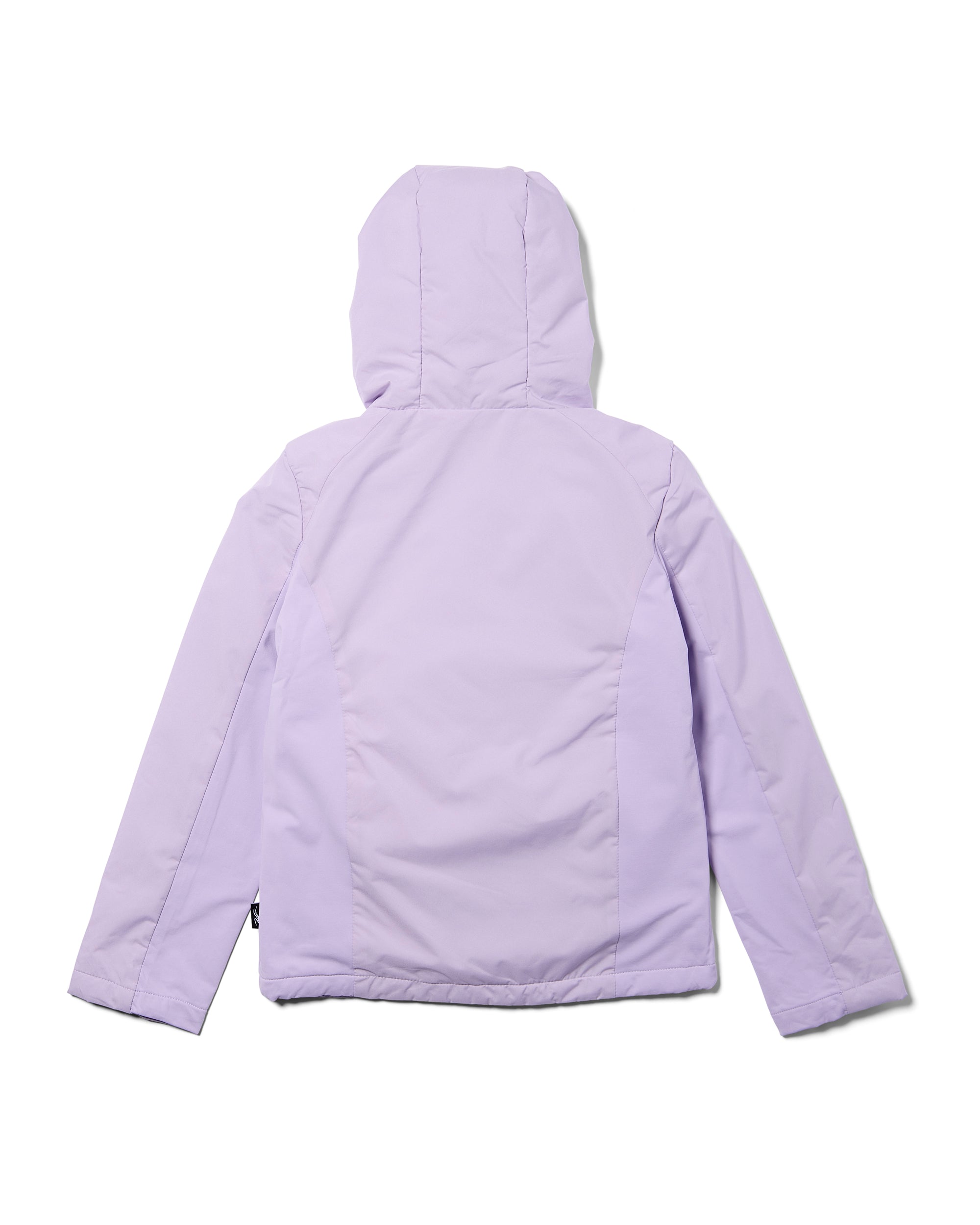 ジャケット・アウター UTILITY HOODED JACKET LIGHT PURPLE L Little Girls Spyderlite Jacket - Lavender
