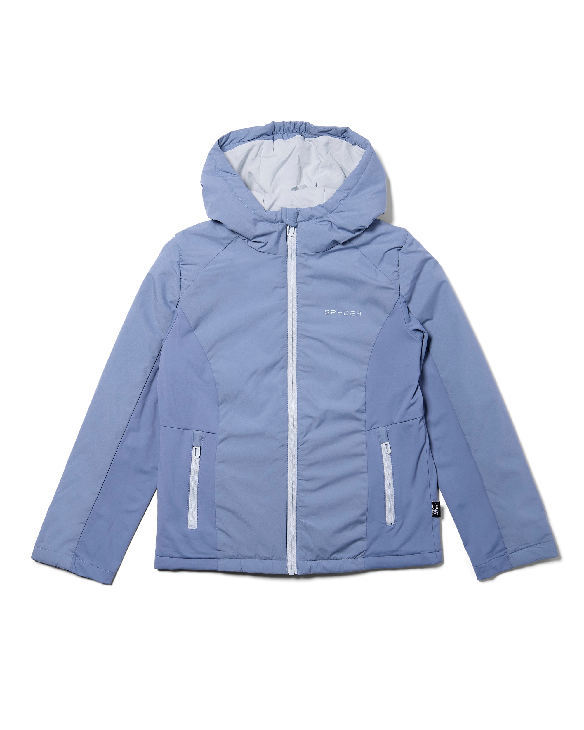 Little Girls Spyderlite Jacket - Stone Blue