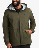 Men's Cloudy Day Rain Jacket - Olive