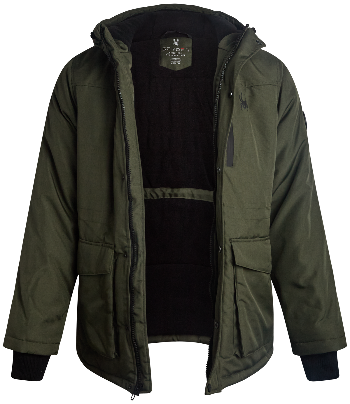 Men's Parka Jacket - Olive
