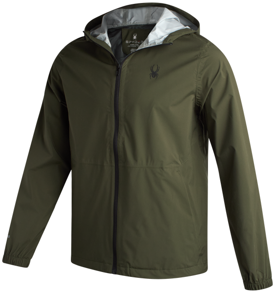 Men's Spring Showers Jacket - Olive – Spyder