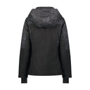 Womens Quilted 3-in-1 Jacket - Black
