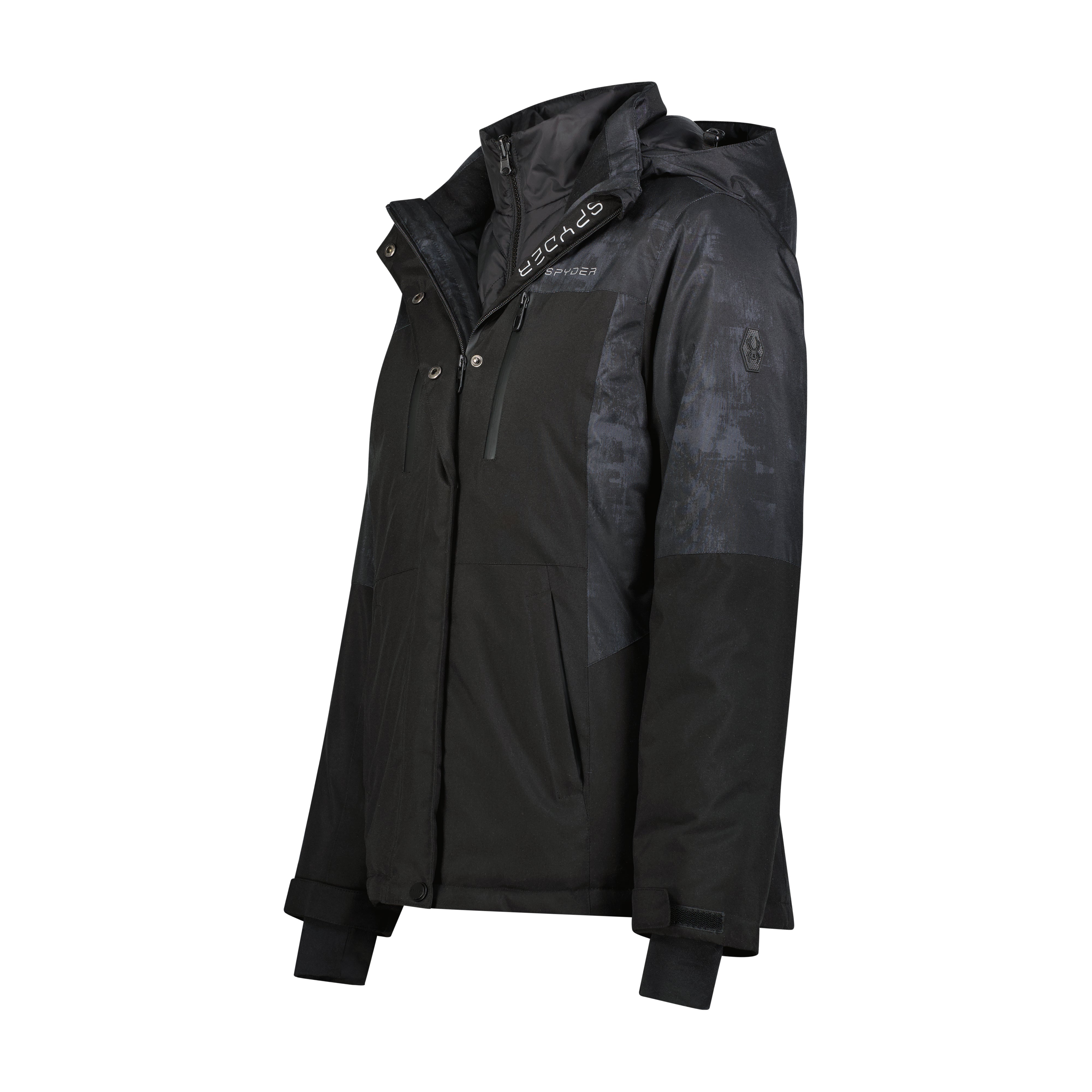 Womens Quilted 3-in-1 Jacket - Black – Spyder