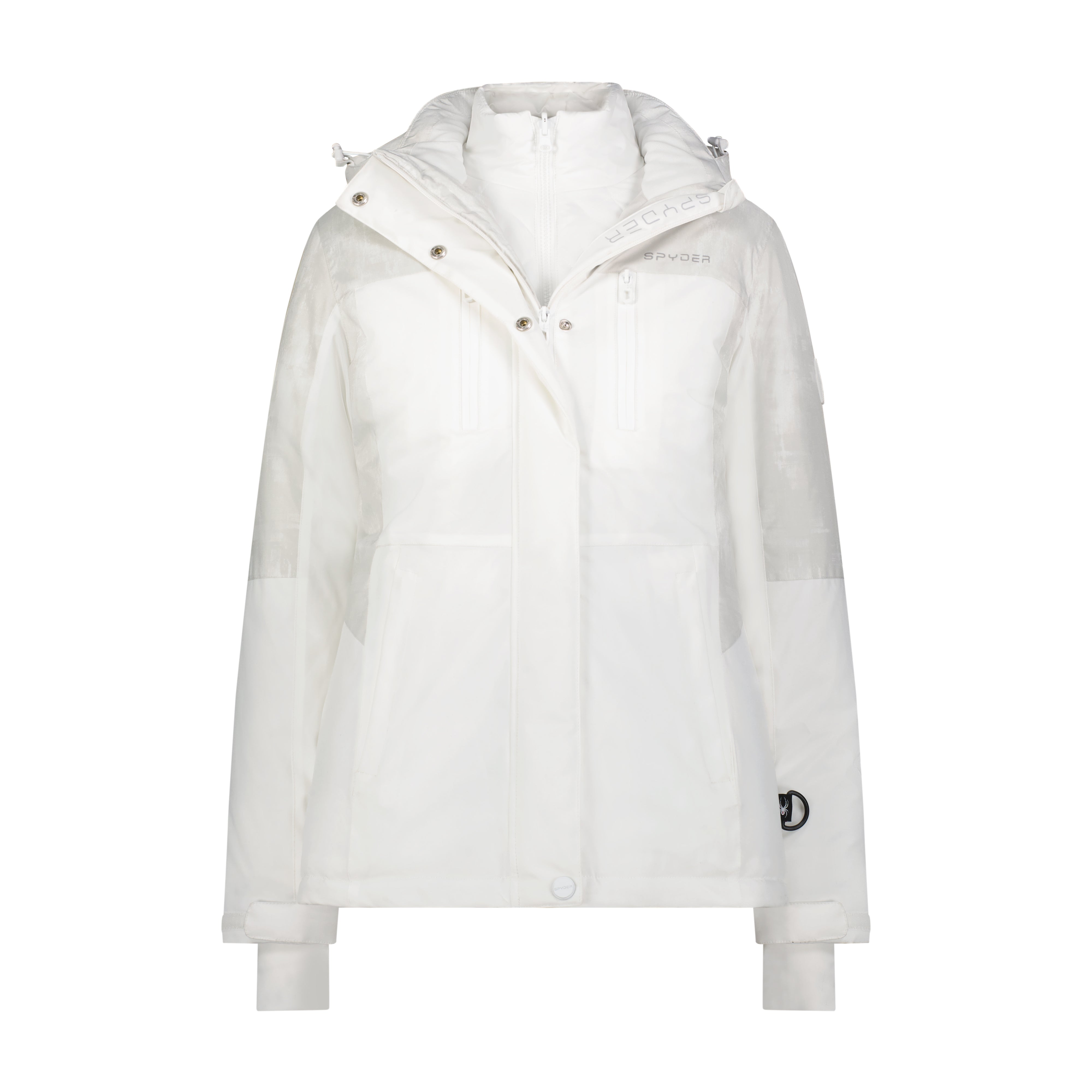 Womens Quilted 3-in-1 Jacket - White – Spyder
