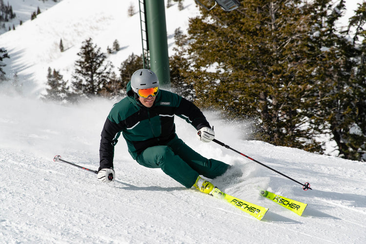 Marker Ampire 2 Mips Green/Orange Casques ski homme : Snowleader