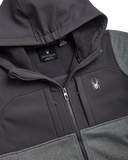 Boys Sweater Fleece Jacket - Pewter