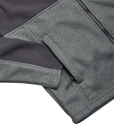 Boys Sweater Fleece Jacket - Pewter