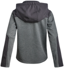 Boys Sweater Fleece Jacket - Pewter