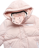 Girls Puffer Jacket - Powder Pink